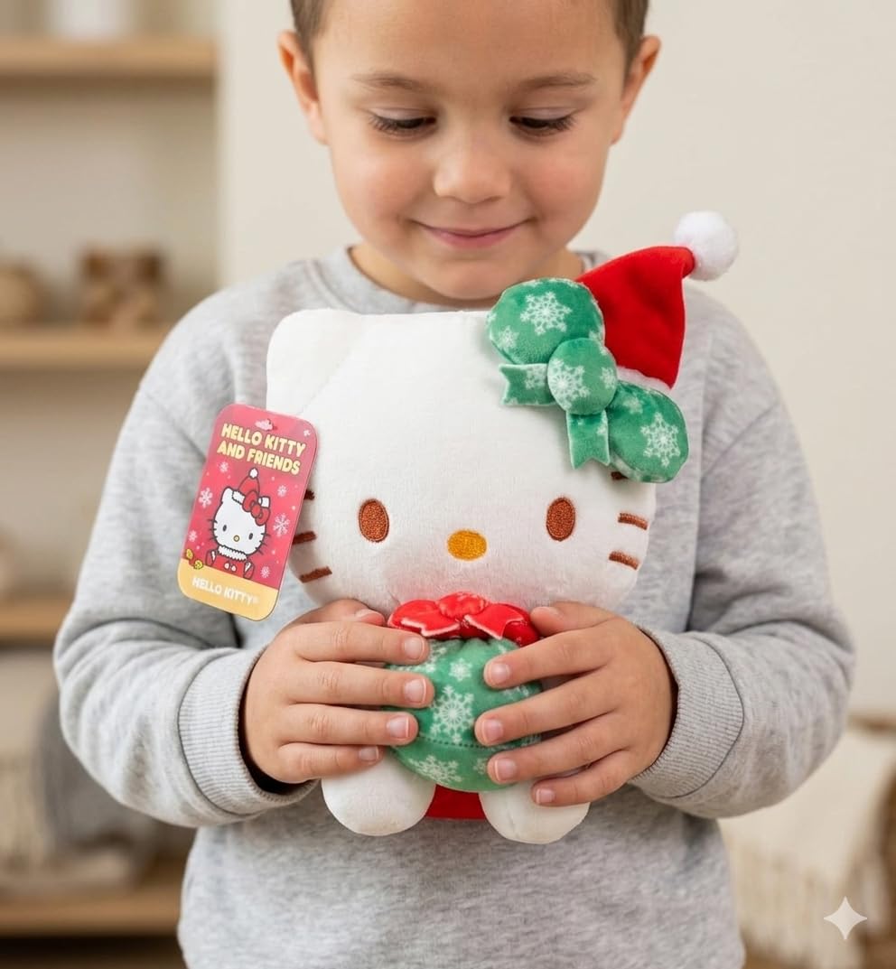 Amazon.co.jp: ハローキティ 8インチ クリスマスぬいぐるみ - 公式