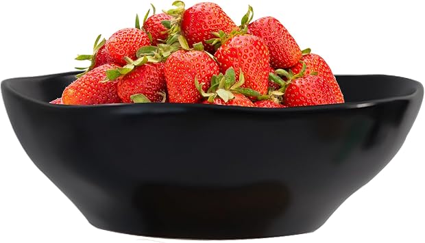 9 Serving Bowls for Dining Table,42oz Deep Bowl for Soup, Cereal, Ramen, Pasta, Salad, Dishwasher & Microwave Safe, Easy Clean