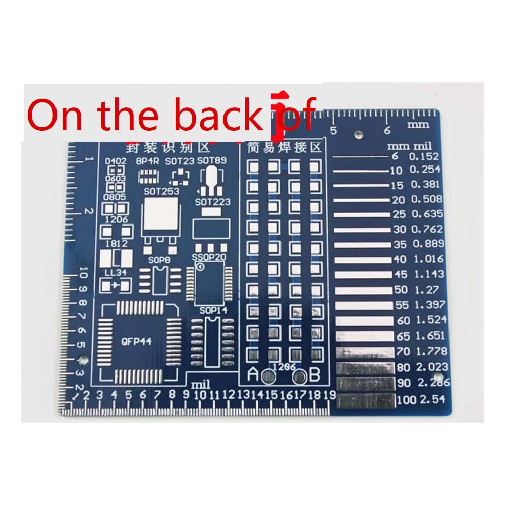 Kqcibz Full Patch Welding Practice Board Electronic Components DIY Production Practice Board Kit