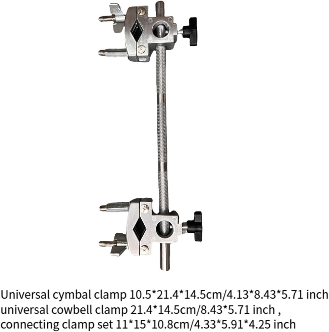 Generic Drum Cymbal Mounting Clamp for Instrument Setup, Style E