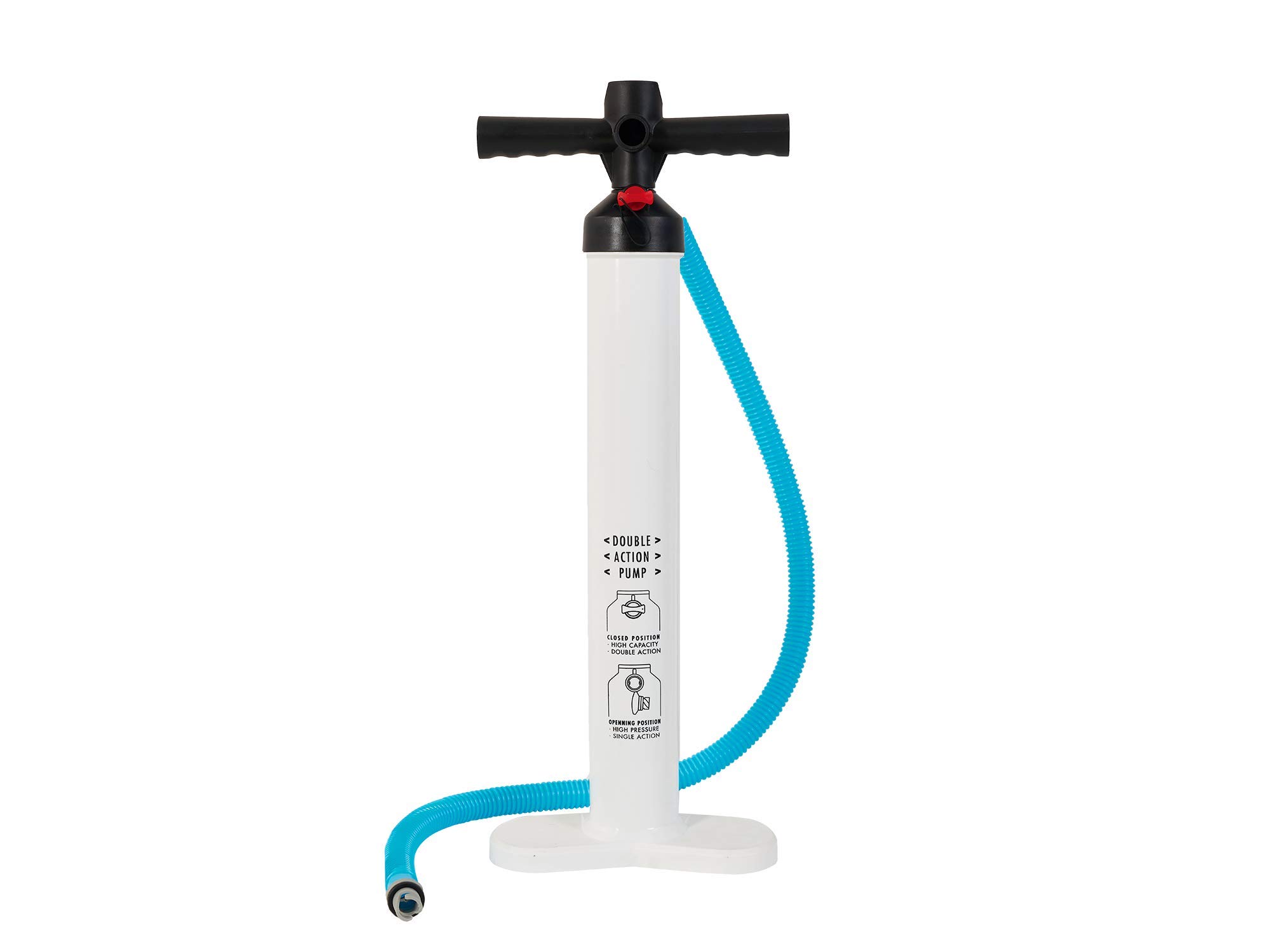 Aquatone SUP Doppelhub Handpumpe, bis 27 PSI / 1,9 bar, Standpumpe,
