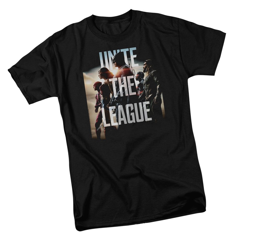 Warner Bros Unite The League - Justice League Movie Youth T-Shirt