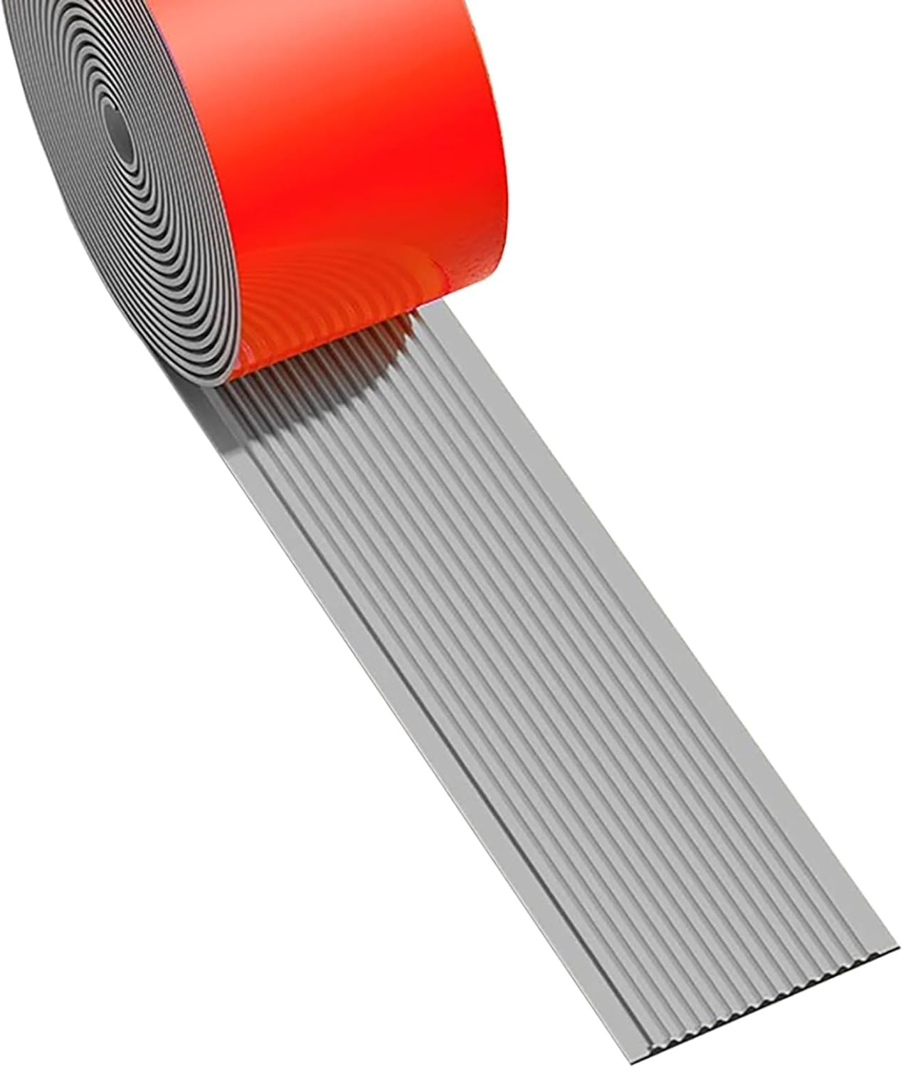 PLQWUJD Antislip Anti-Slip Stair Edge Protector, Self-Adhesive Rubber Nosing Treads for Traction and Safety,