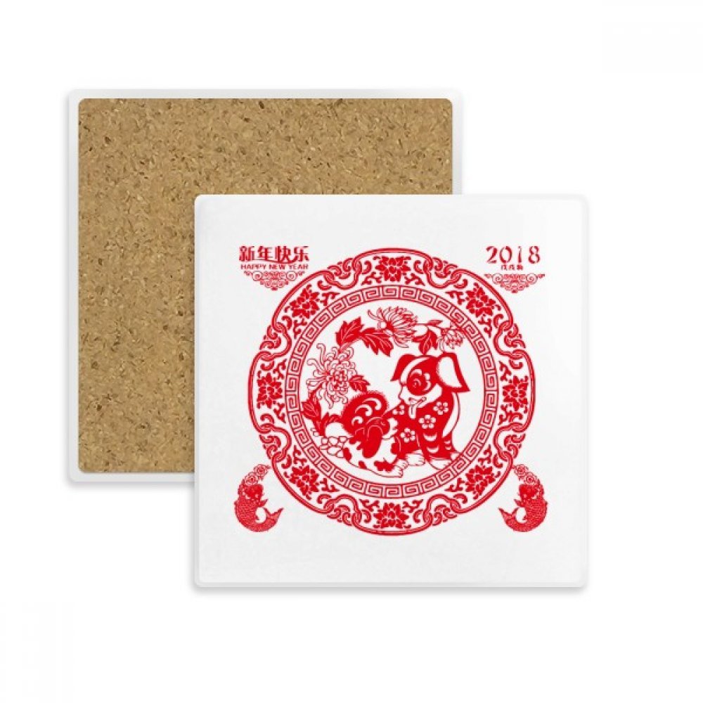 Coaster tasse absorbant pierre fini les taches sur la table basse