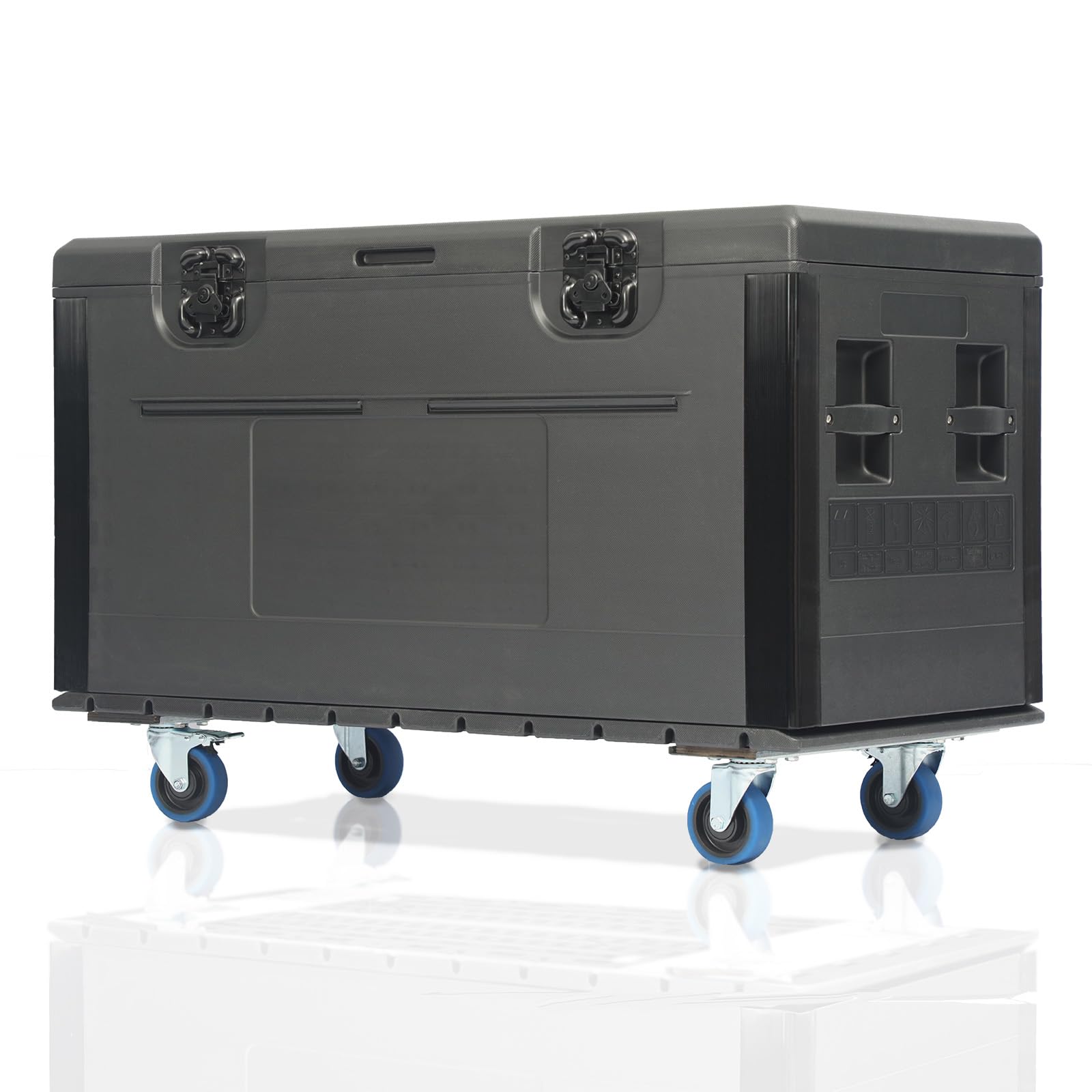 ECGOIOE Cable Trunk Road Case with Wheels 44