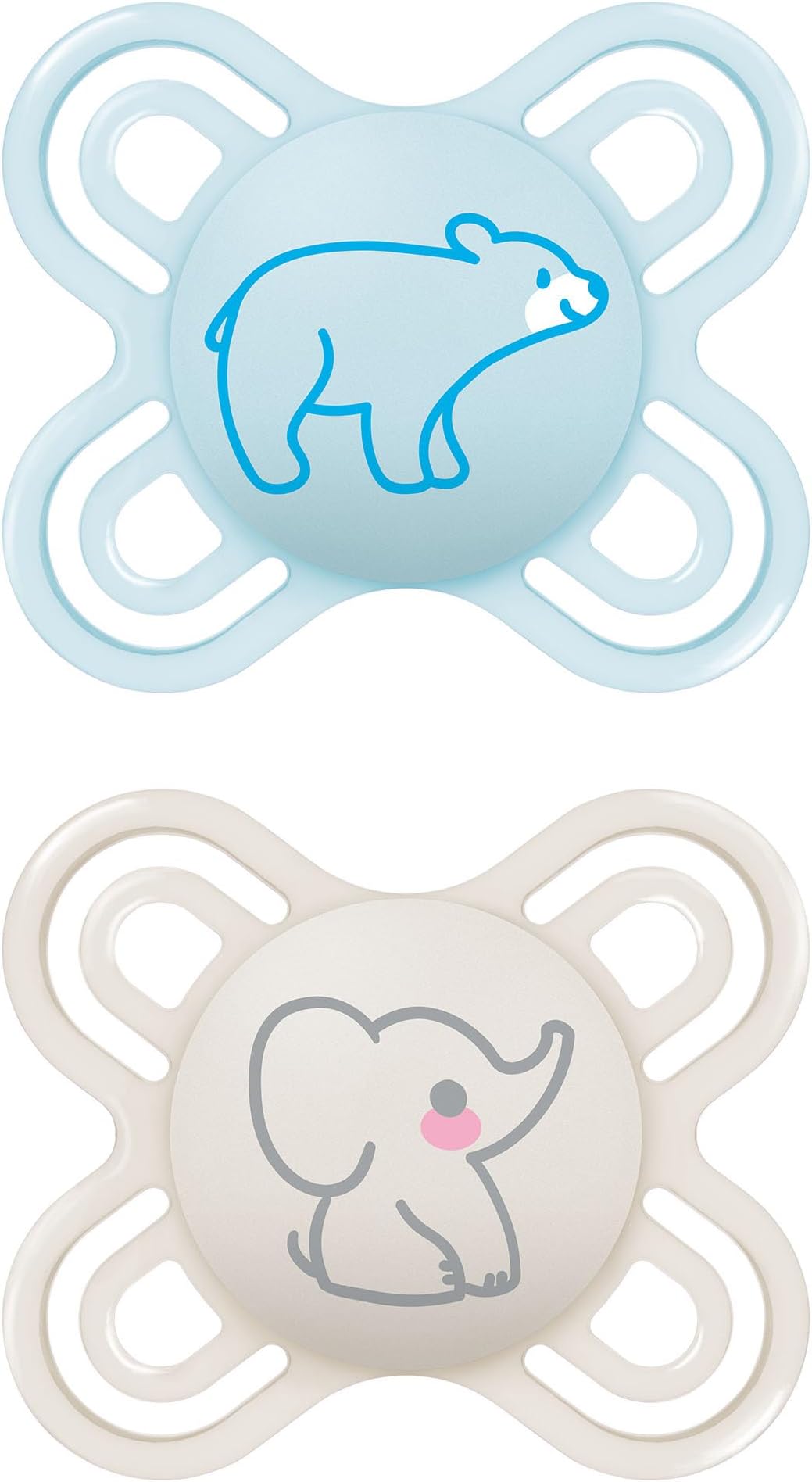 Amazon.com : MAM Air Baby Pacifier, For Sensitive Skin, Sterilizer Case ...