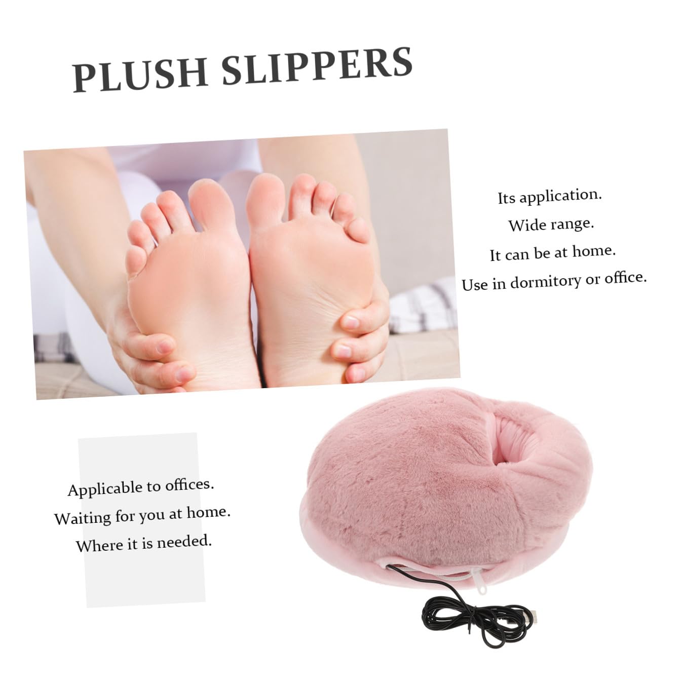 WOONEKY 1 Set Scarpe Elettriche Durevole Scaldino Del Piede Scarpe Riscaldanti Elastiche Piedi Elettrici Più Caldi Riscaldatore Scarpe USB Scaldino Del Piede Scarpe Di Riscaldamento
