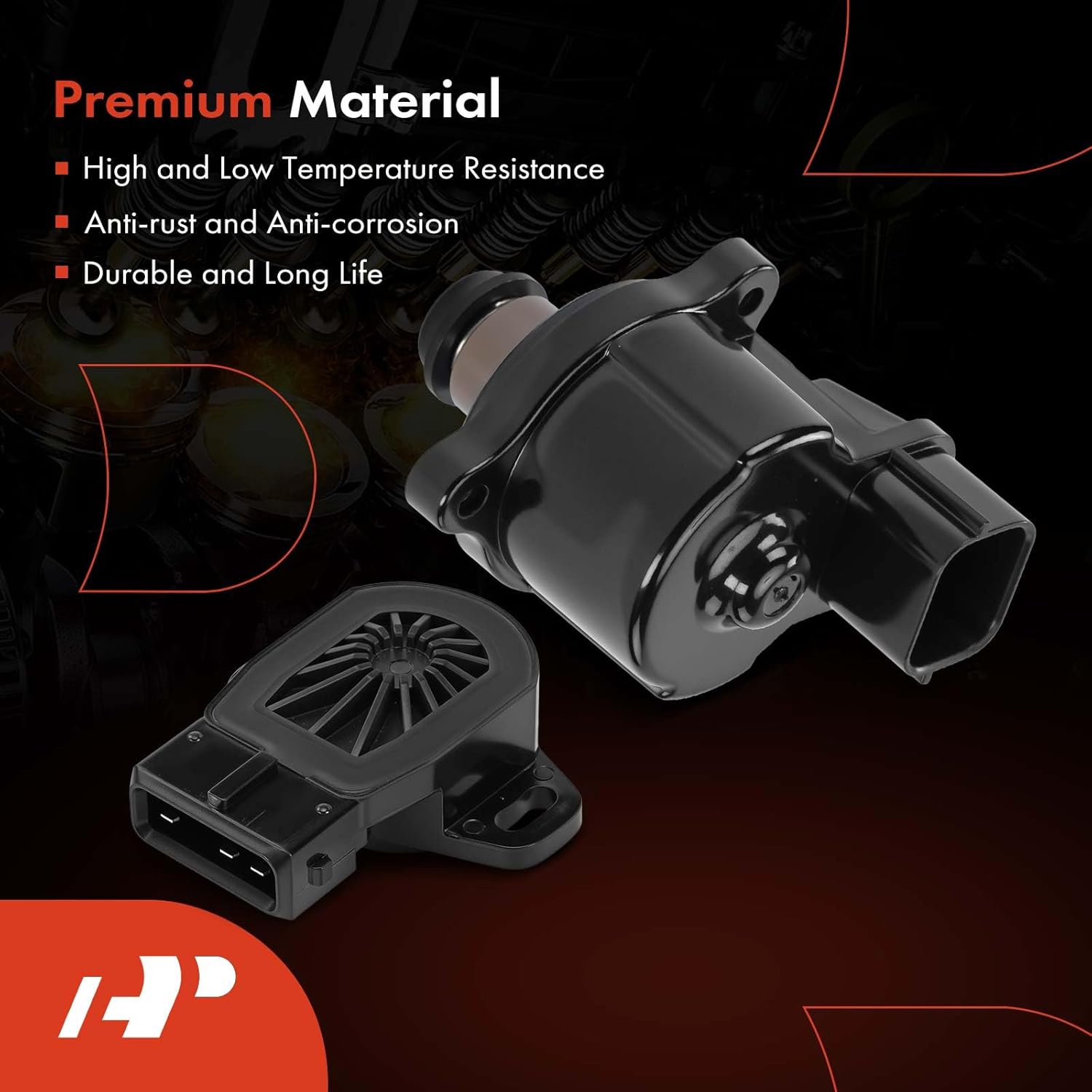 A-Premium Idle Air Control Valve IAC + Throttle Position Sensor TPS Compatible with Chrysler Sebring 2001-2005 & Mitsubishi Eclipse 2000-2005, Galant 1999-2003, Montero, Montero Sport & Dodge Stratus