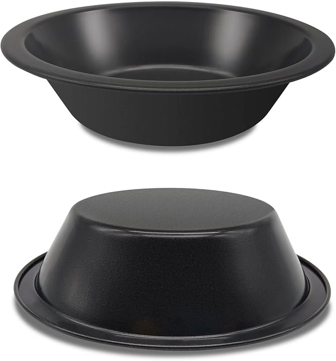 BLMHTWO 2 Pieces Individual Pie Tins, 5 Inch Mini Pie Pans Pie Dish for