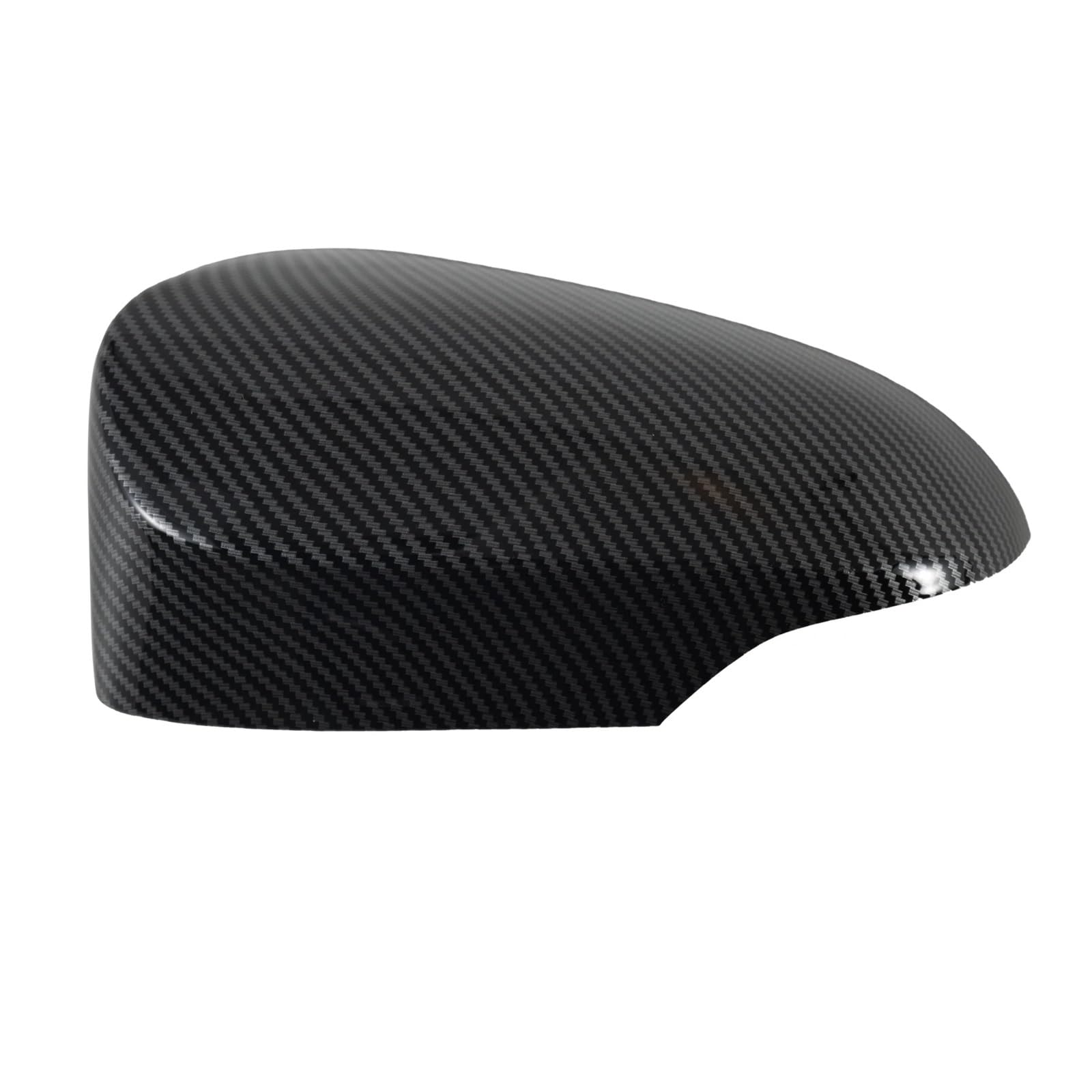 FVYRH Carbon Fiber Plastic Rearview Mirror Housing Compatible with Toyota Corolla 2014-2019 Protective Shell 87945-02930 87915-02930(Left Driver Side)