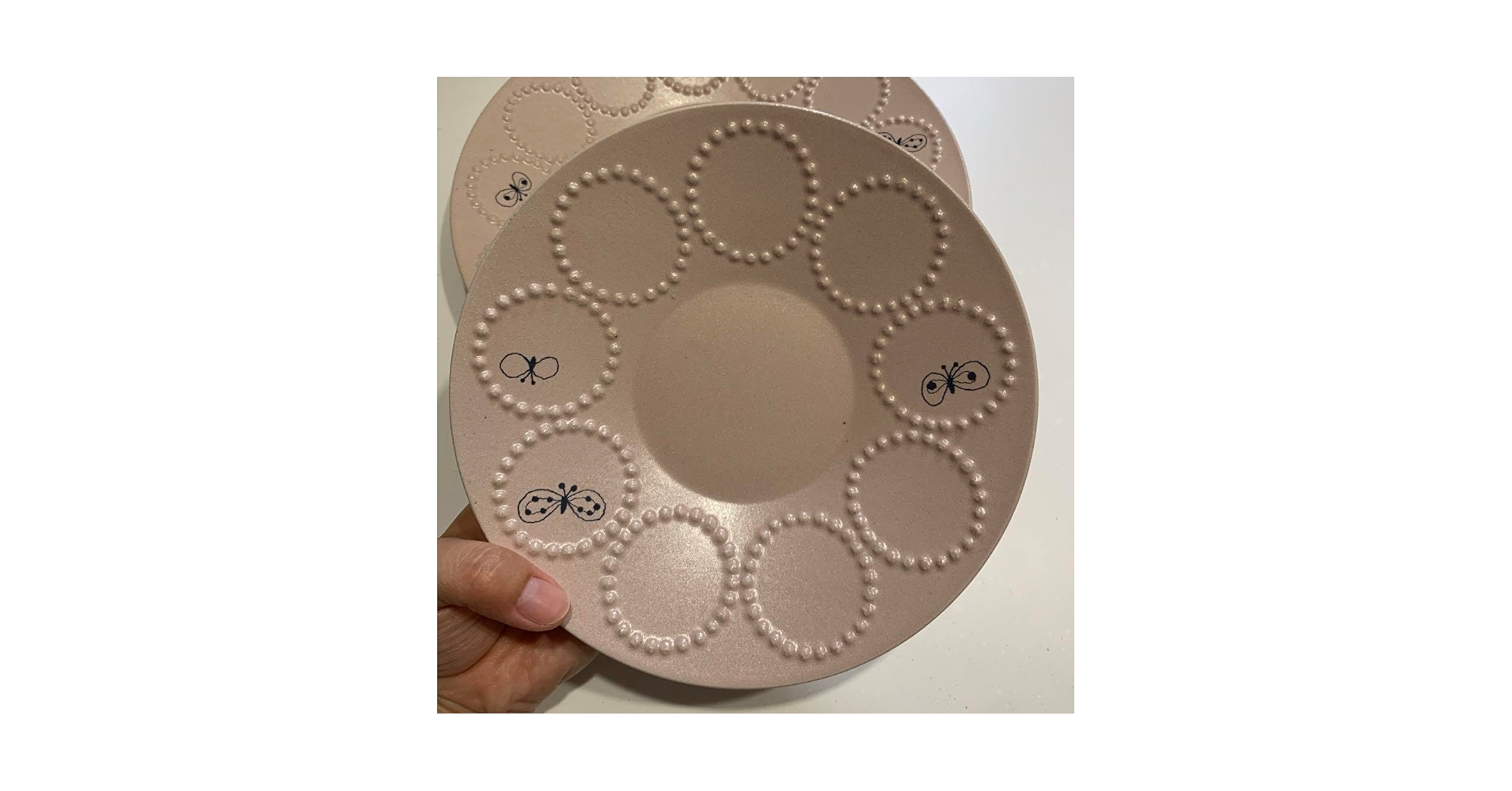 Amazon.co.jp: ミナペルホネン ちょうちょ タンバリンプレート