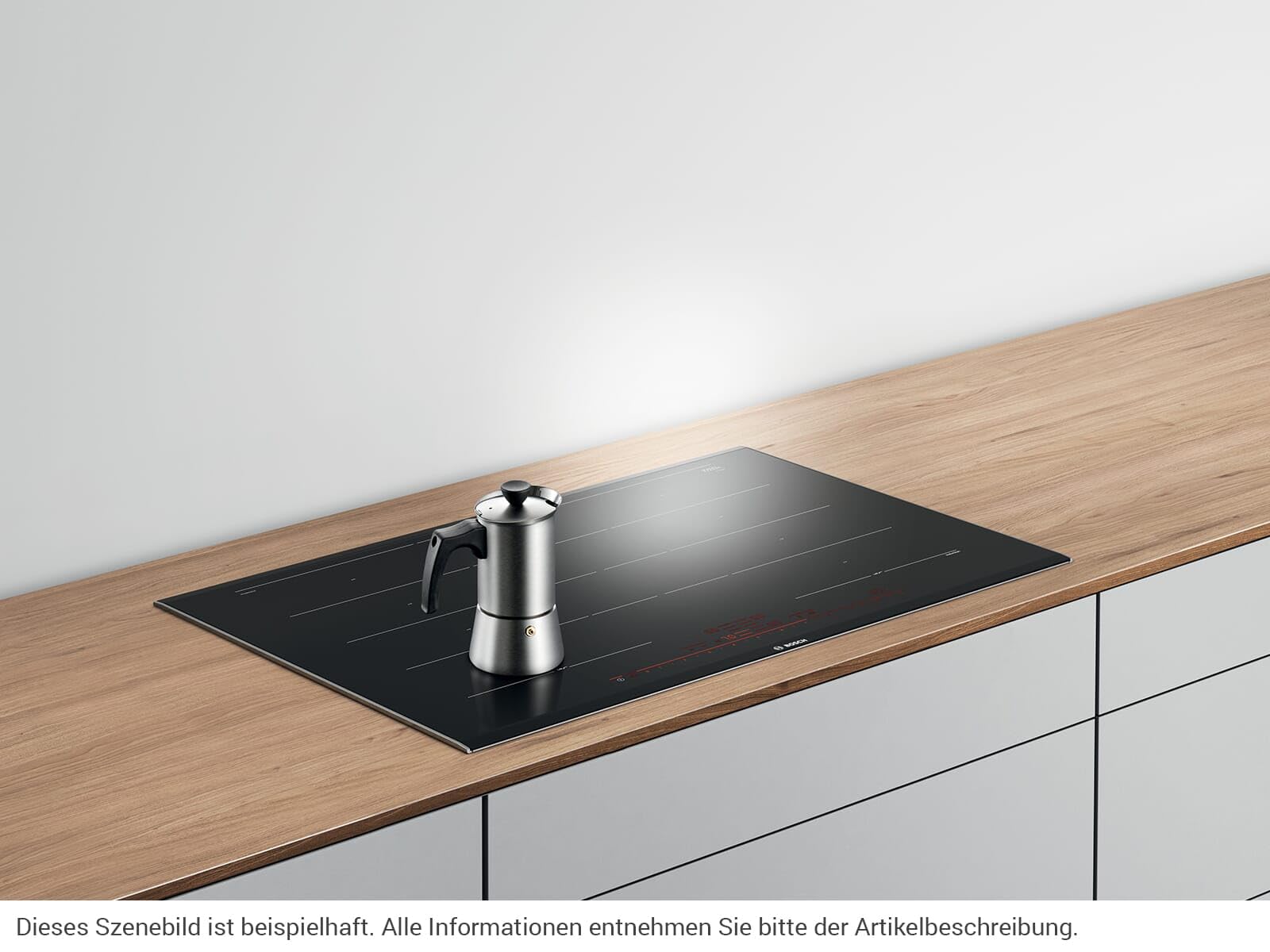 Bosch HEZ9ES100 Zubehör für Kochfelder, Espressokocher / -kanne, für Induktionskochfelder, Made in Germany