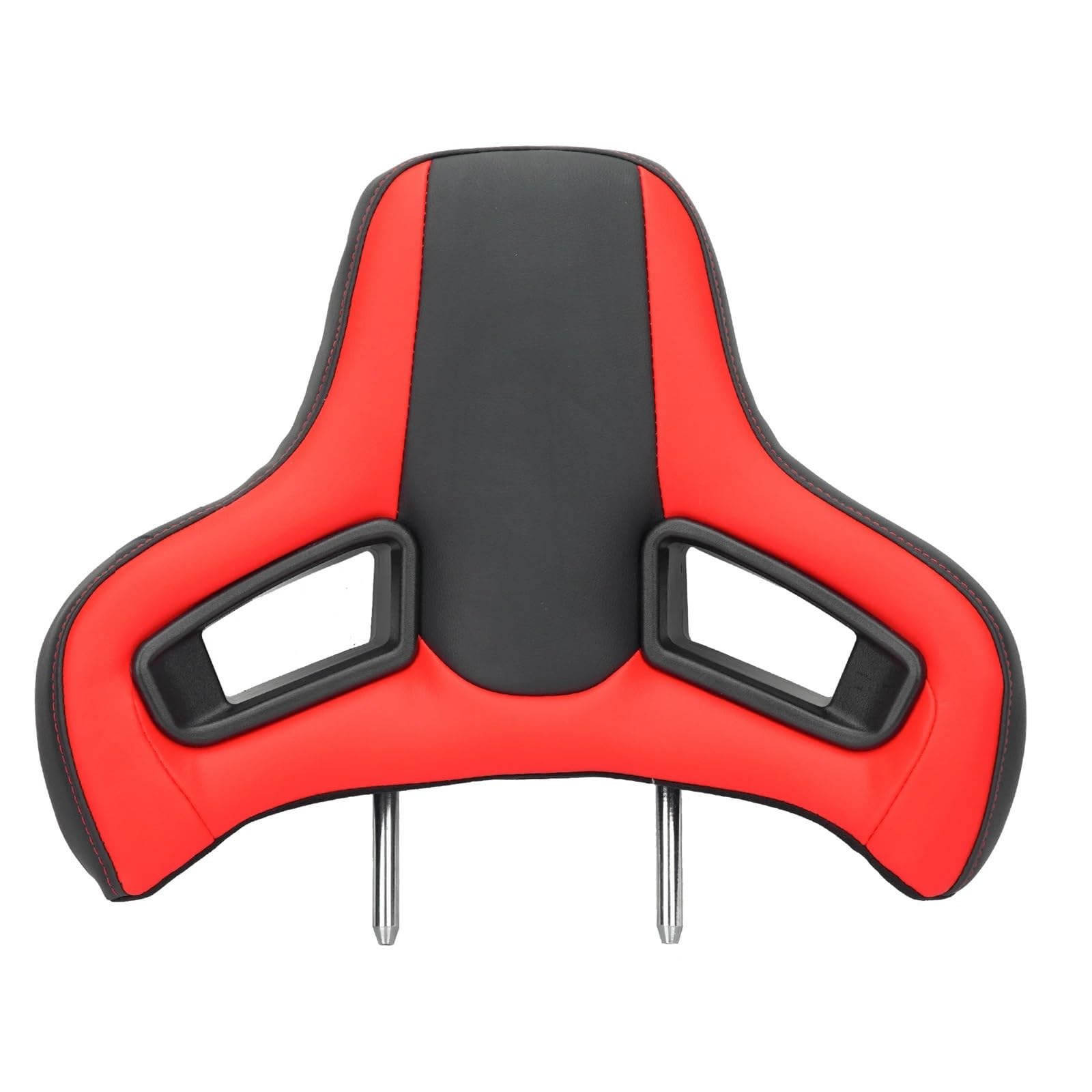 Car Pillow Driving Seat Apta para reposacabezas de asiento, cojín el cuello con tipo Plug & Play, almohada carreras(Red and Black)