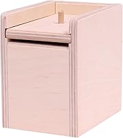 Vista 2 de Caja de broma de ratón sorpresa de madera hecha por Amish