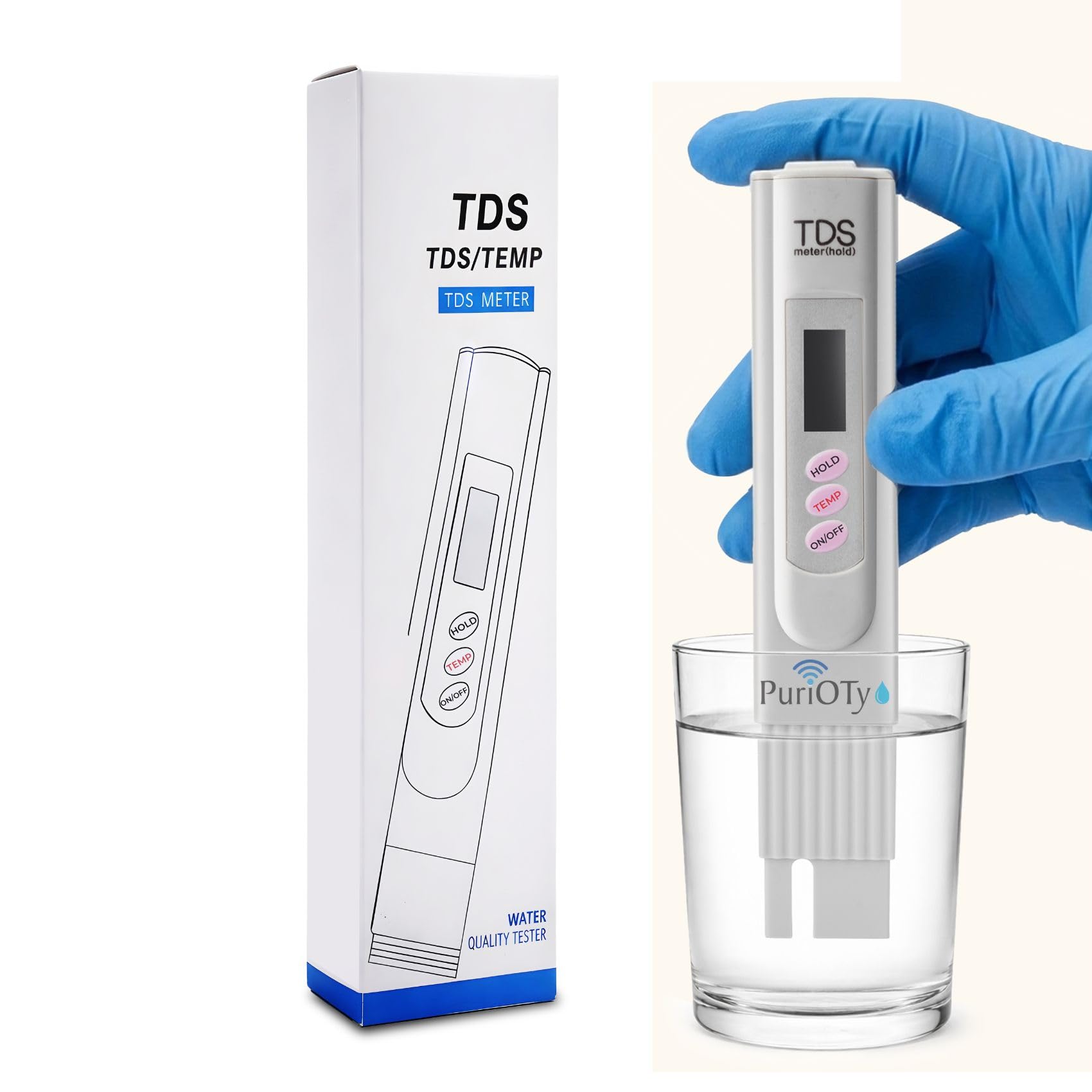 Imported digital tds meter water testing with ph strip, total dissolved solids meter, water quality tester, ppm tester for accurate water testing with temperature & water quality measurement, 1pc-image-26