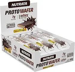 Nutrata Proto Wafer - 12 Unidades De 30G Chocolate -