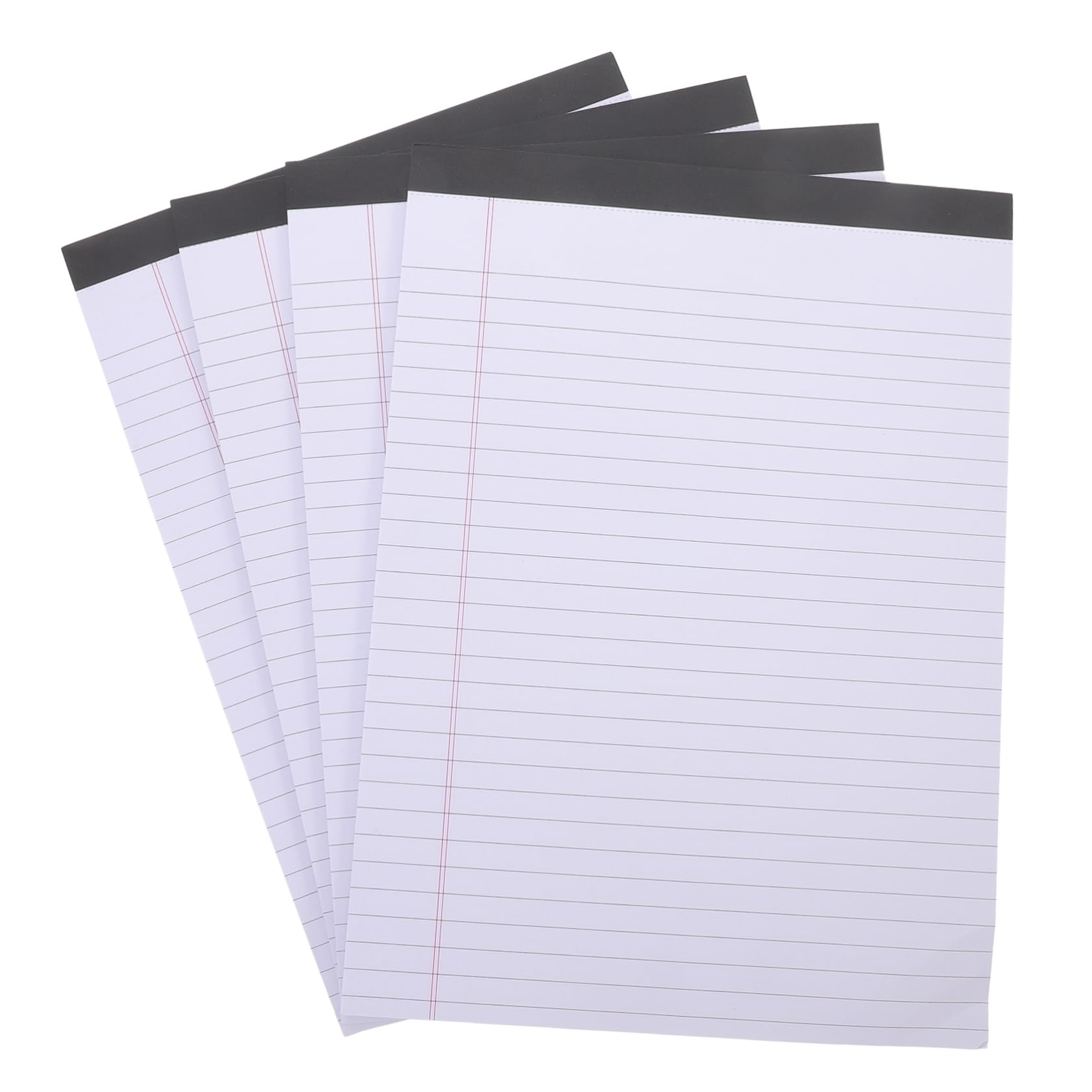 Notebook A4 a Righe Carta Spessa, Blocchetti Appunti da 4 Pezzi per Ufficio e Organizzazione senza Data