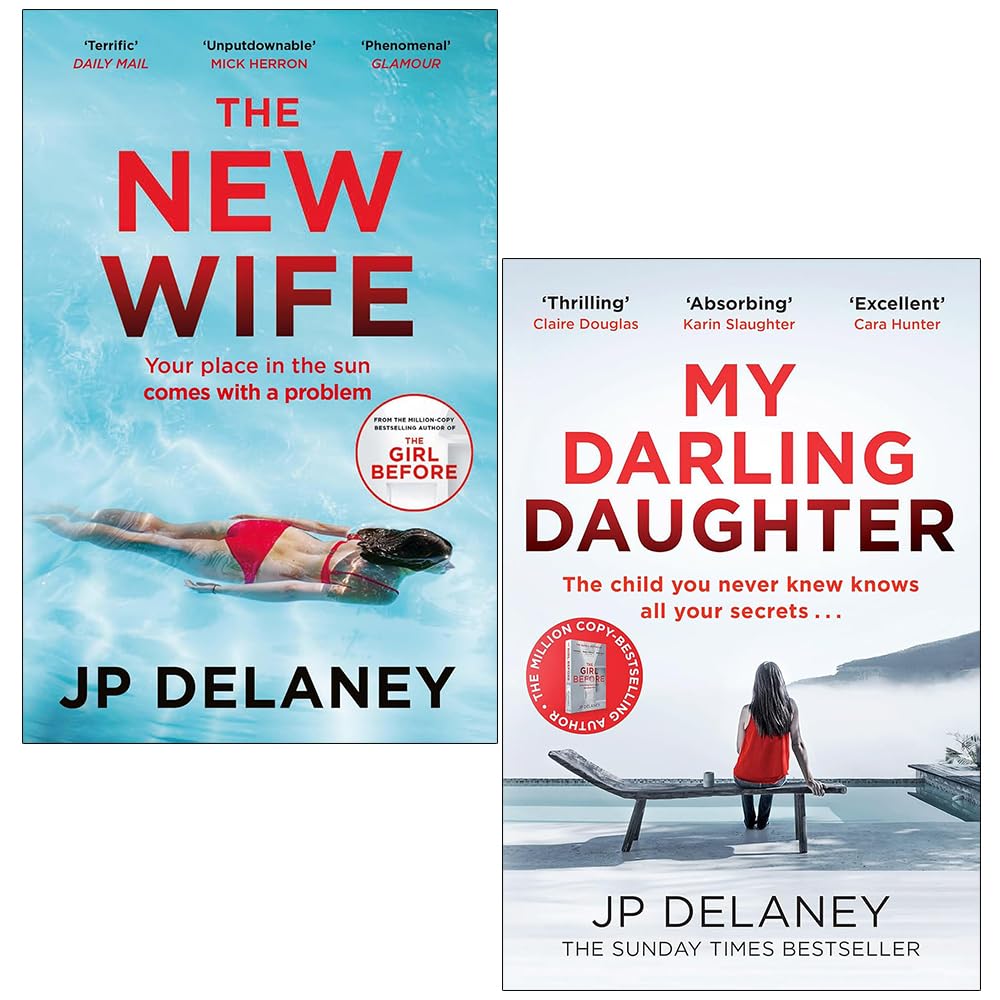 JP Delaney Collection 2 Books Set (The New Wife & My Darling Daughter)