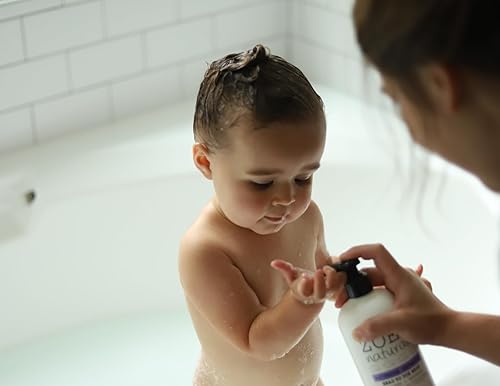 Miniatura 8 de Zoey Naturals - Lavado y champú calmante de lavanda - Niños pequeños y niños - Sin lágrimas, sin parabenos, todos los ingredientes naturales para