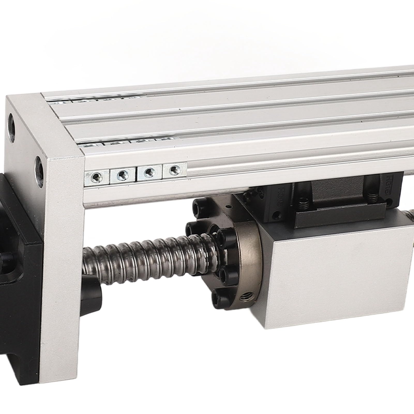 1605 Kugelumlaufspindel-Gleittisch Hochpräziser Linearbewegungstisch für CNC-Geräte 200 Mm Hub