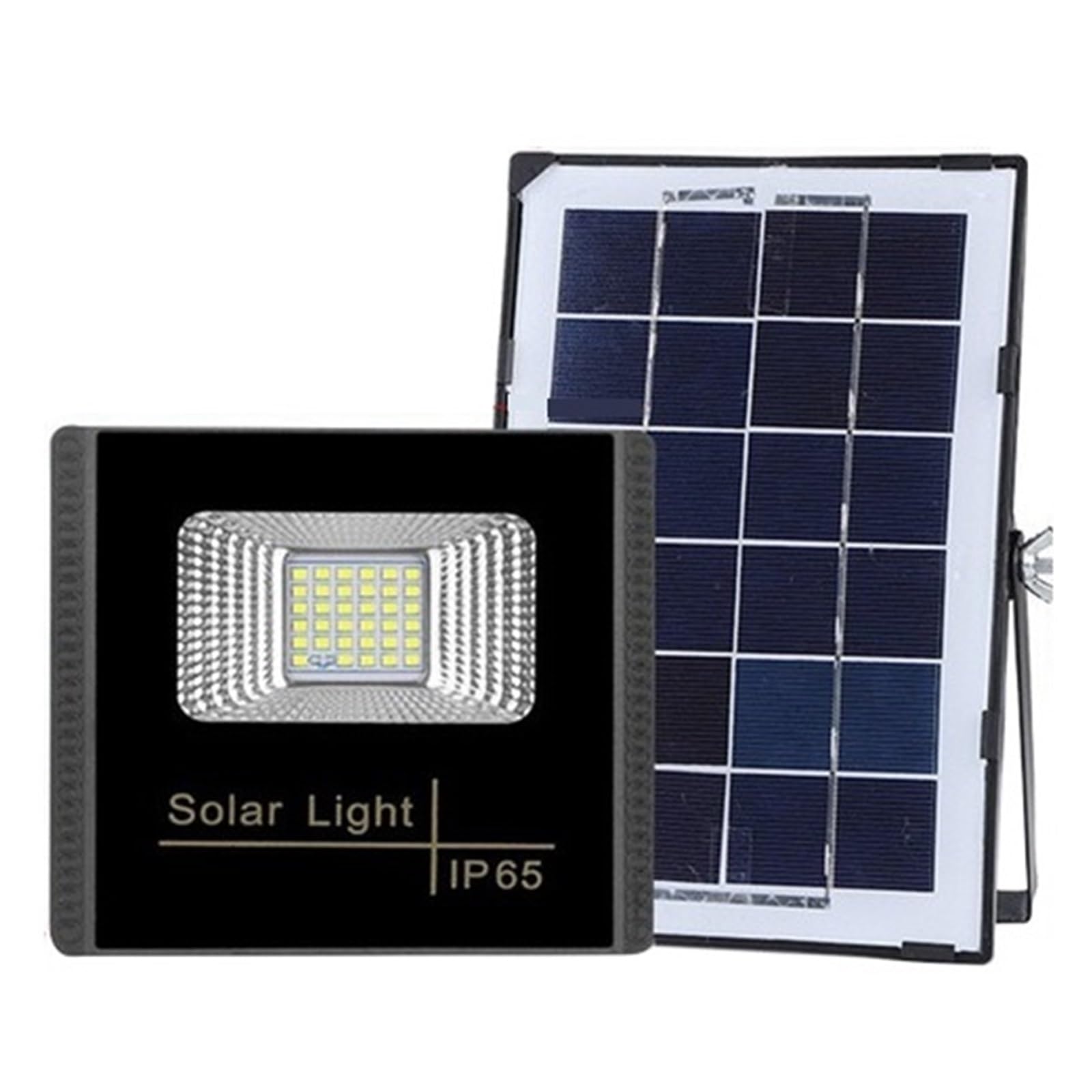 DELURA Focos solares LED 51/170/247/353 LED Luz Solar Al Aire Libre Impermeable For Jardín Camino Calle Exterior Paisaje Foco Pared Lámpara De Inundación El Ahorro de energía (Color : 10W 51LED IP65)