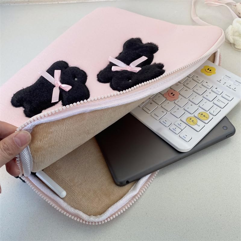 Funda acolchada para laptop con diseño conejo kawaii miniatura 4