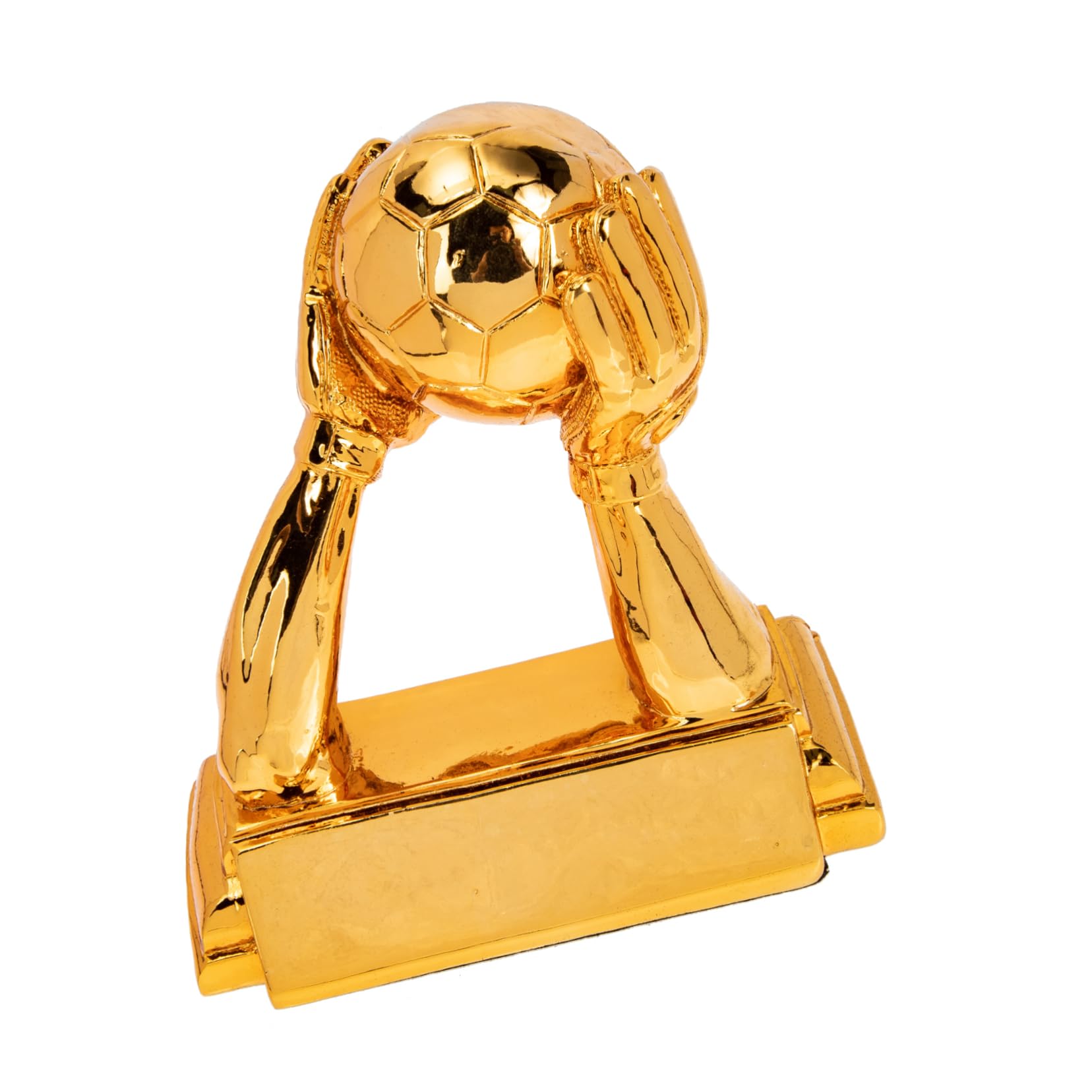 VINTORKY Football Trophy Award Versatile Decorative Soccer Trophy for Goalkeepers Resin Craft Souvenir for Fans for Sports Competitions and Events