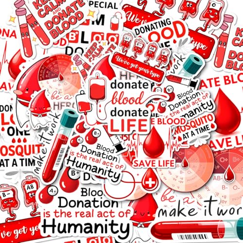12 calcomanías de donación de sangre, para regalar sangre salvar vida,...