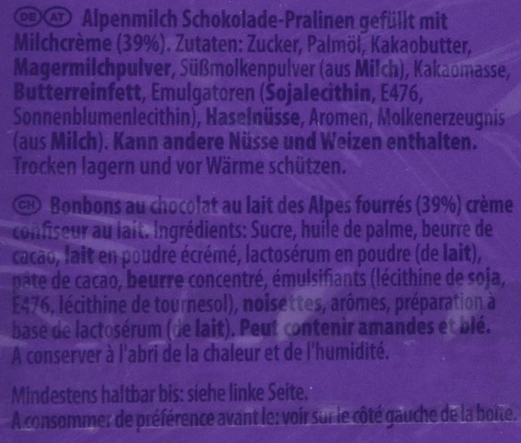 Milka Herzlichen Glückwunsch Milchcrème, 10er Pack (10 x 110 g)