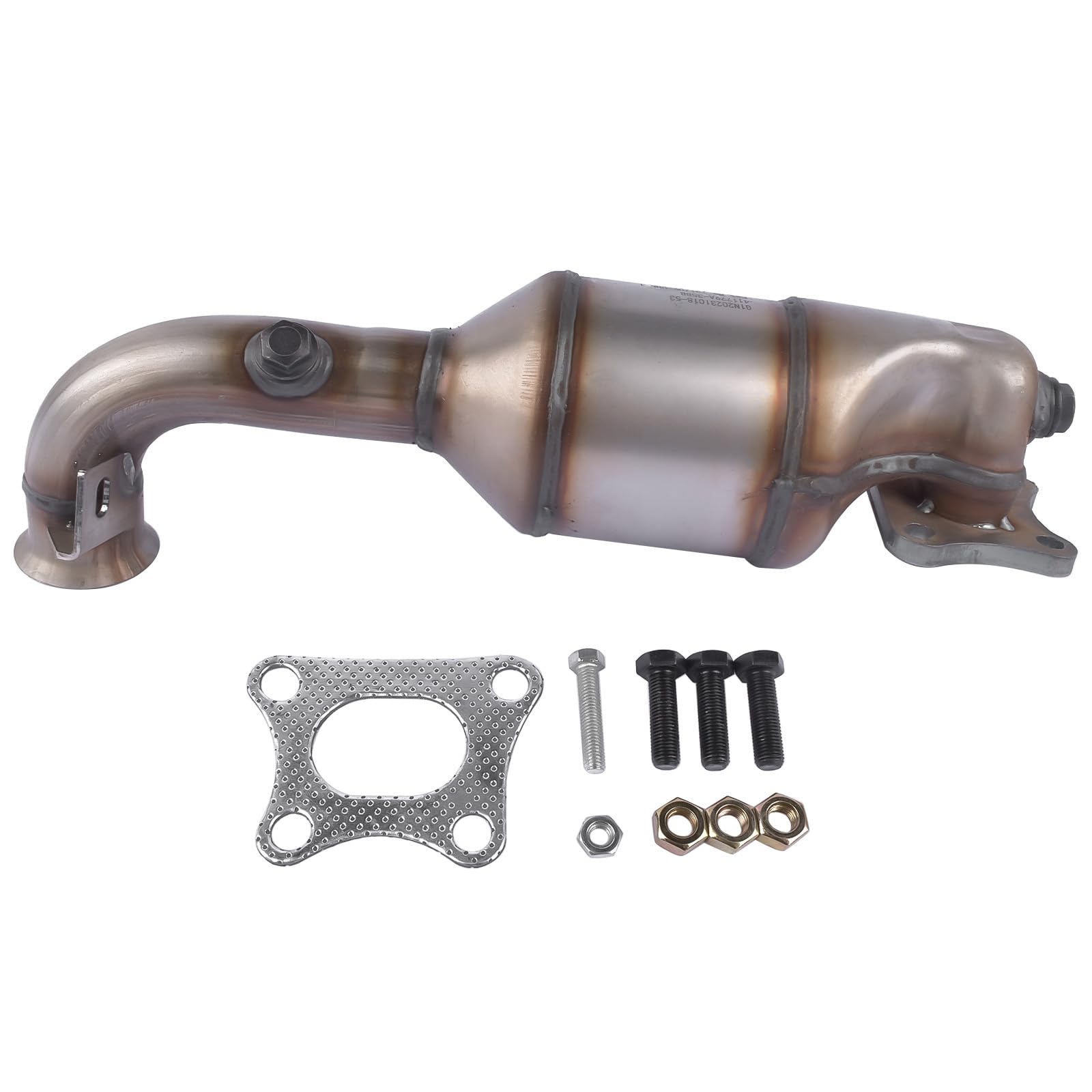 Bisenya Catalizador de recambio para motor EB2(HMT) C1 1.2i C4 CACTUS 1.2i DS3 1.2i 108 2008 208 301 308 9672883980 9678127280 BM91784H BM92266H Colocación para escape, delantero