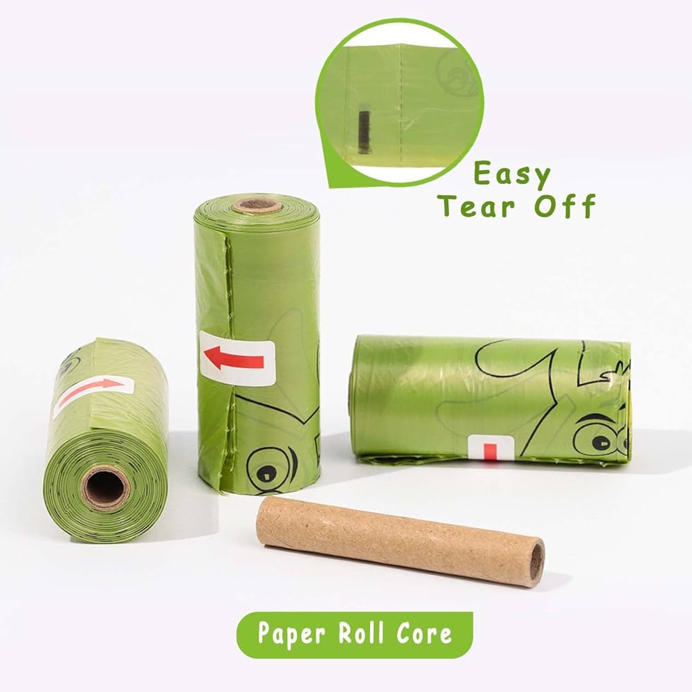 Sacchetti Biodegradabili Per Cacca Cane - 600 Pezzi 31x23 Cm In Amido Di Mais - Foto 4