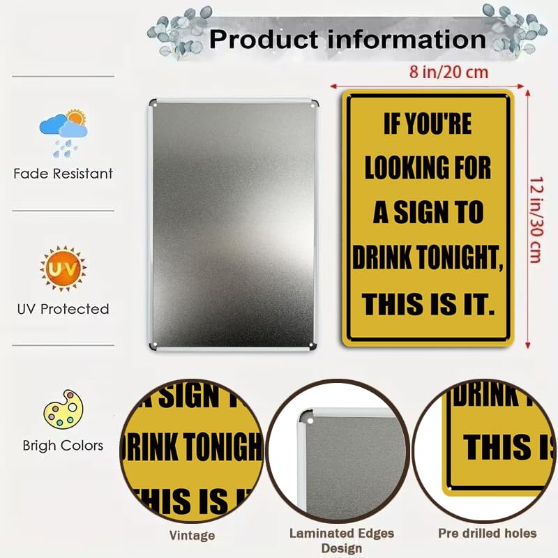 Grappige borden metaal Pas op voor Mr. Bowman Tin Sign Bar Sign voor Outdoor Bar Grappig Home Decor (Maat: 20 x 30 cm