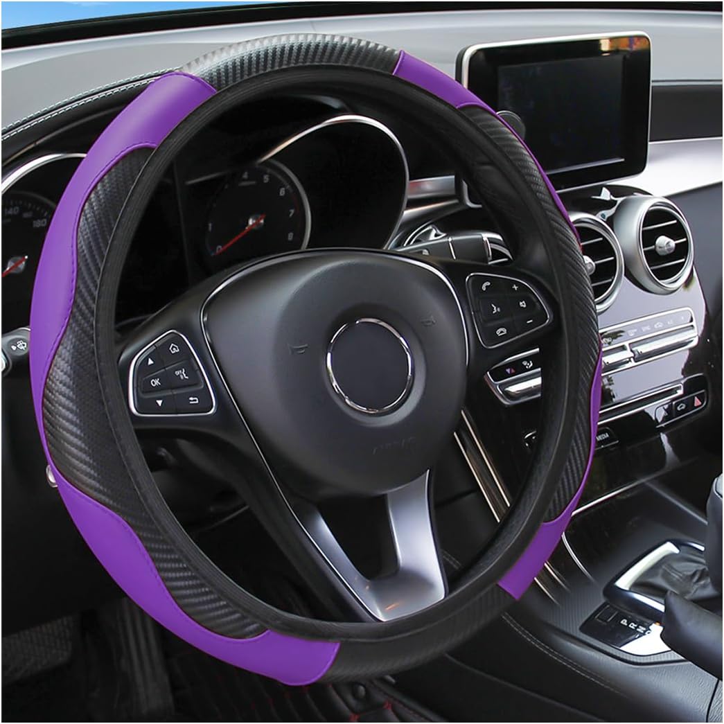 Yourkar Elastic Steering Wheel Cover, 15"×15" Comfy