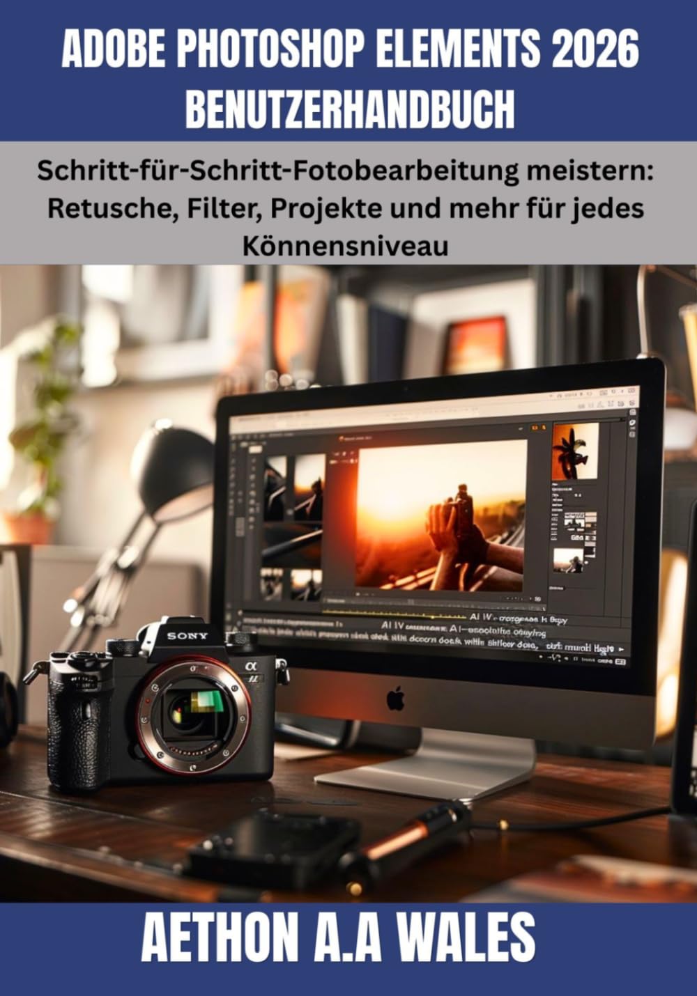 ADOBE PHOTOSHOP ELEMENTS 2026 BENUTZERHANDBUCH: Schritt-für-Schritt-Fotobearbeitung meistern: Retusche, Filter, Projekte und mehr für jedes Könnensniveau