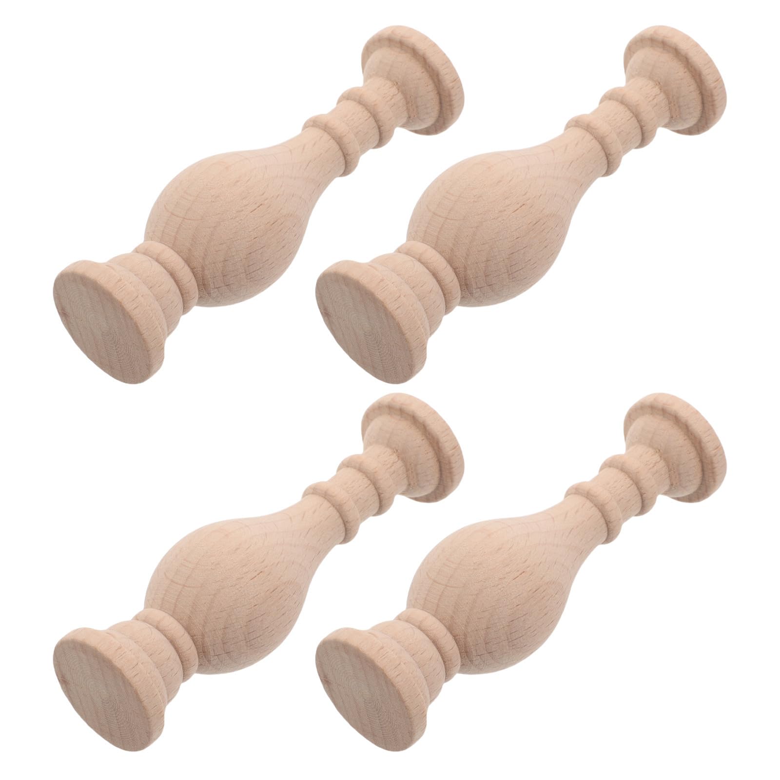 Husillo de madera con diseño inspirado en pilares romanos de gran durabilidad