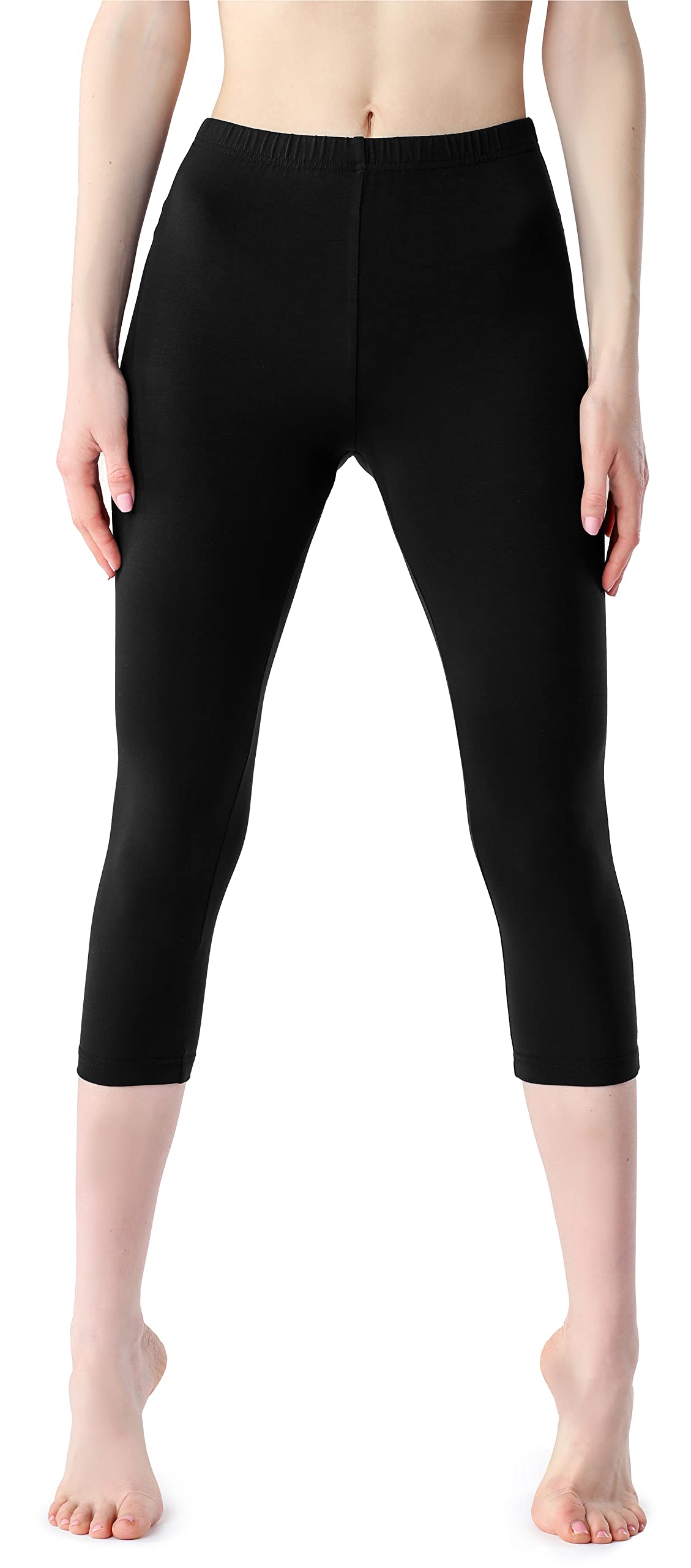 Bellivalini Damen Leggings 3/4 aus Viskose BLV50-204
