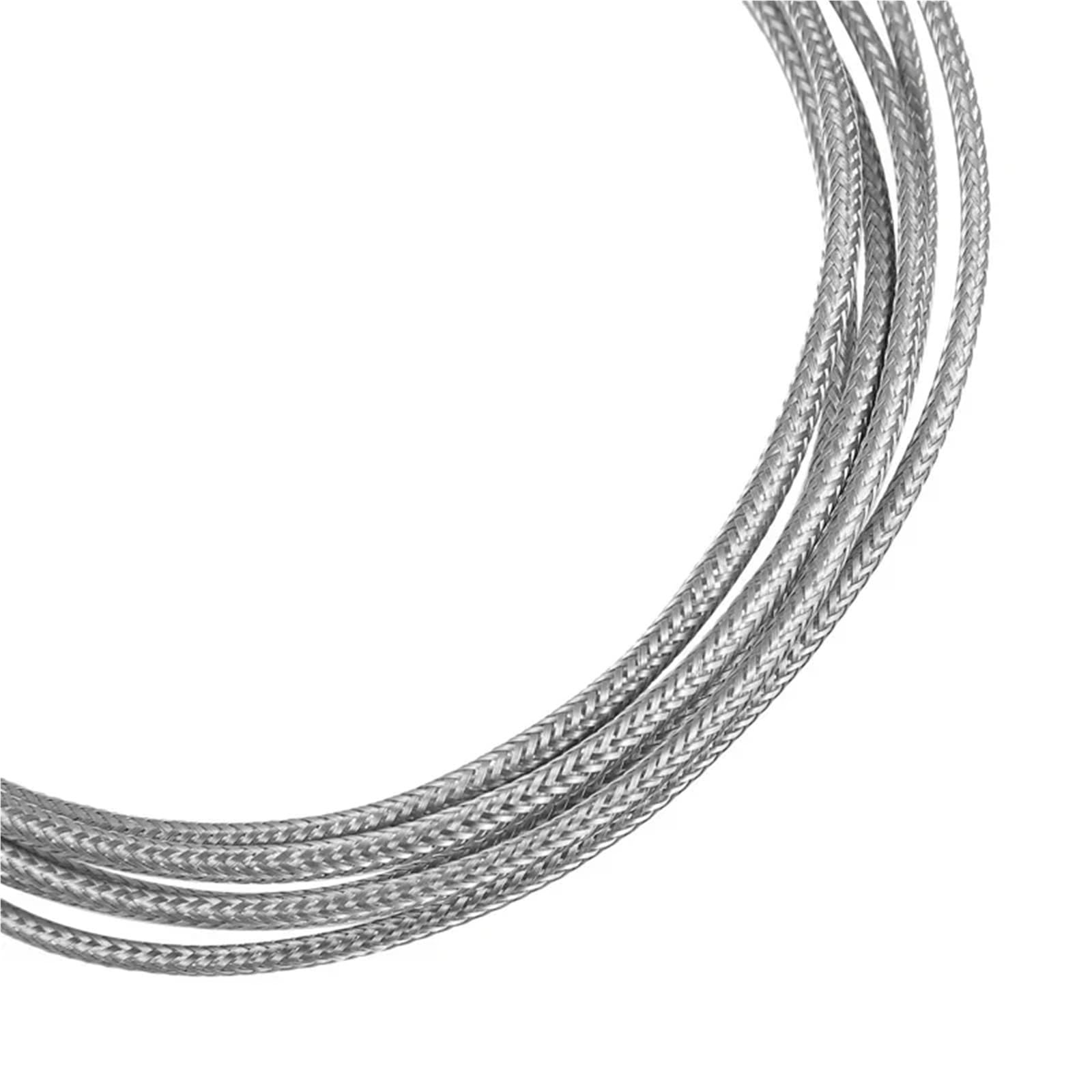 Sonda móvil de acero inoxidable tipo K con sensor de temperatura termopar 1M/2M/3M/4M/5M Cable para controlador de temperatura (cable 4M)