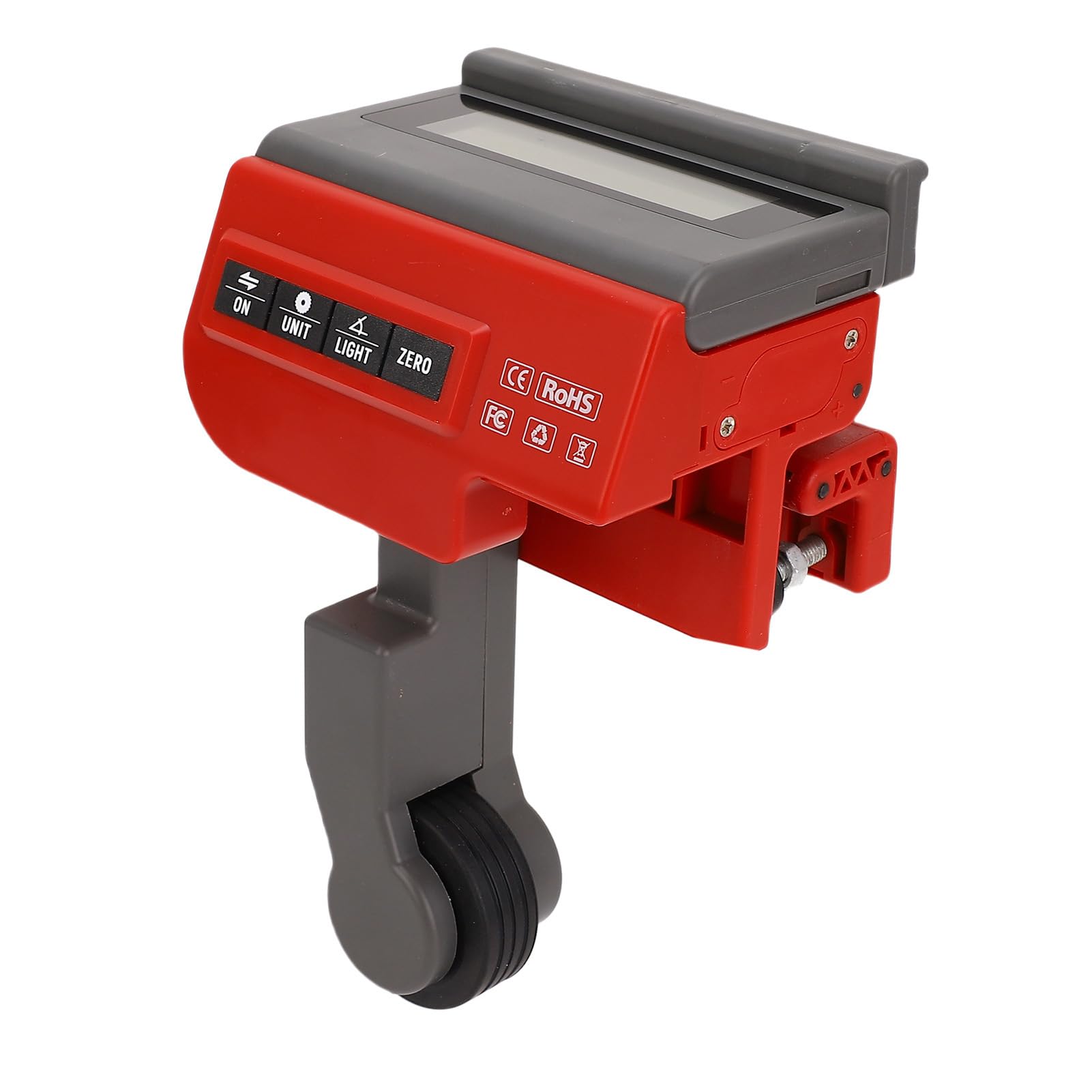 Generic Troncatrice Strumento di Misurazione Calibro 0 99Mm Morsetto Telemetro Digitale per Profili in Legno e Alluminio, Display LCD Strumento di Misurazione della Lunghezza per Macchine da Taglio