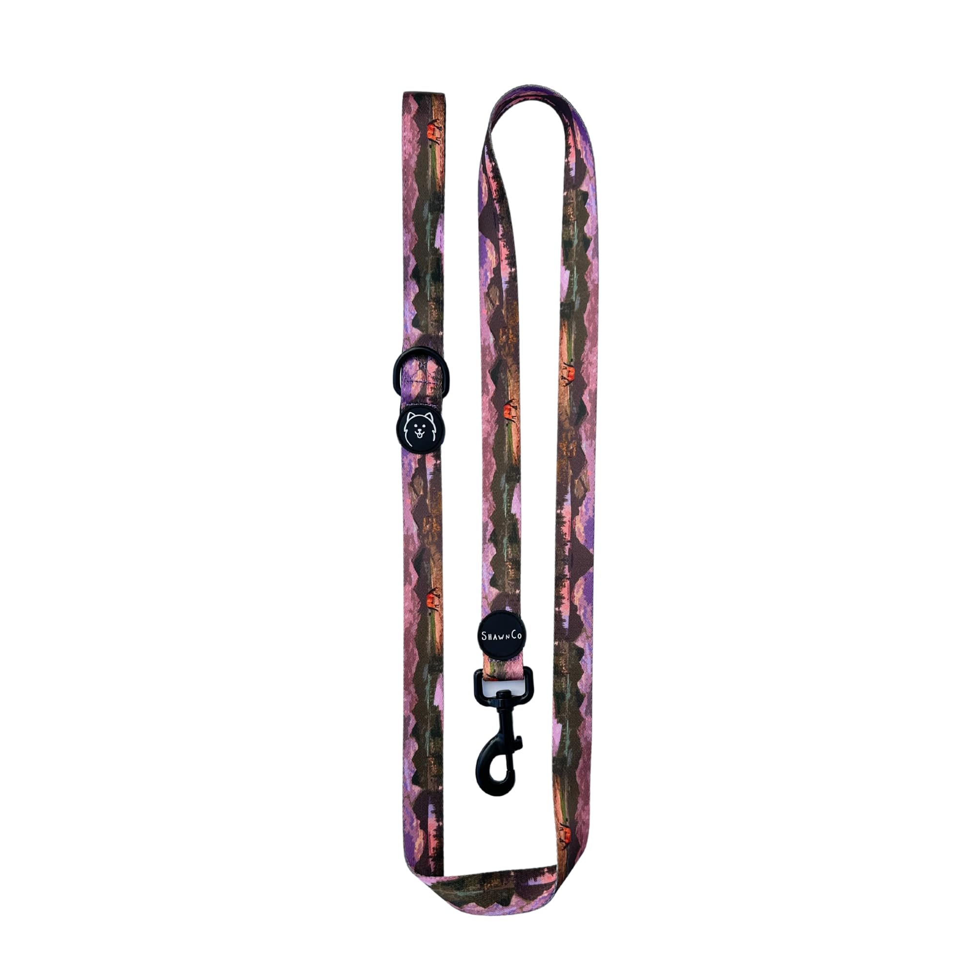 ShawnCo Dream Walk Hundeleine – Nylon Mit Neopren-Griff, Größe M/L, Für Mittelgroße & Große Hunde