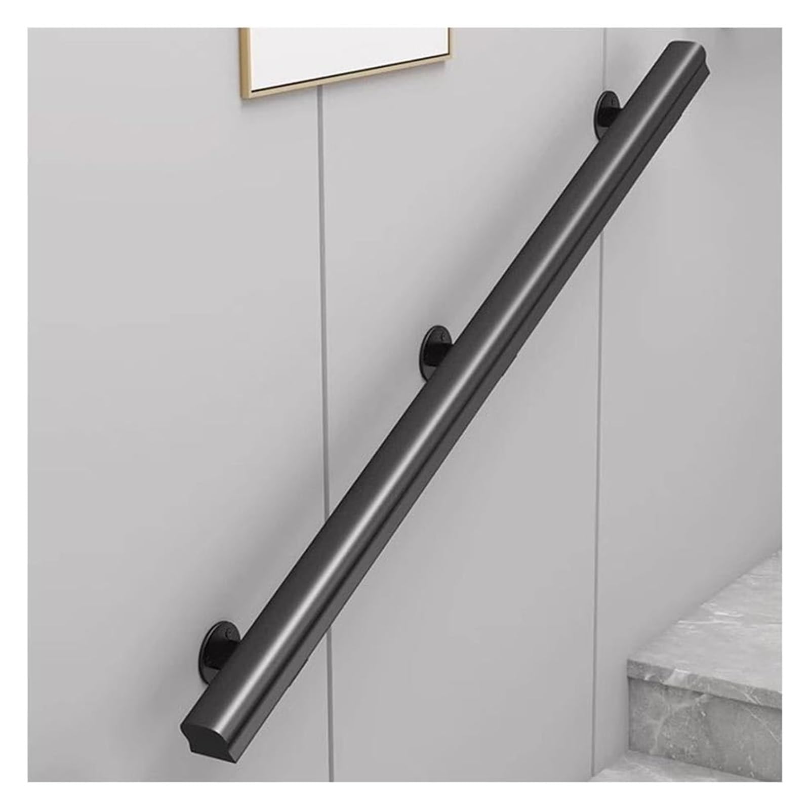 Stair Rail Wooden Handrail, 150cm Stair Hand Rai Indoor Banister Railing