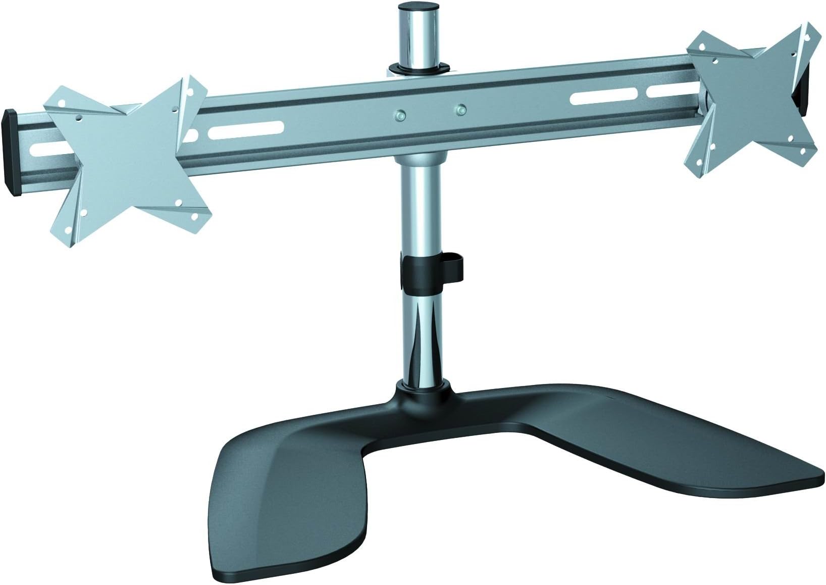 LDT02-T02 Dual Desktop Monitor Mount for 13-23 Inches LCDs