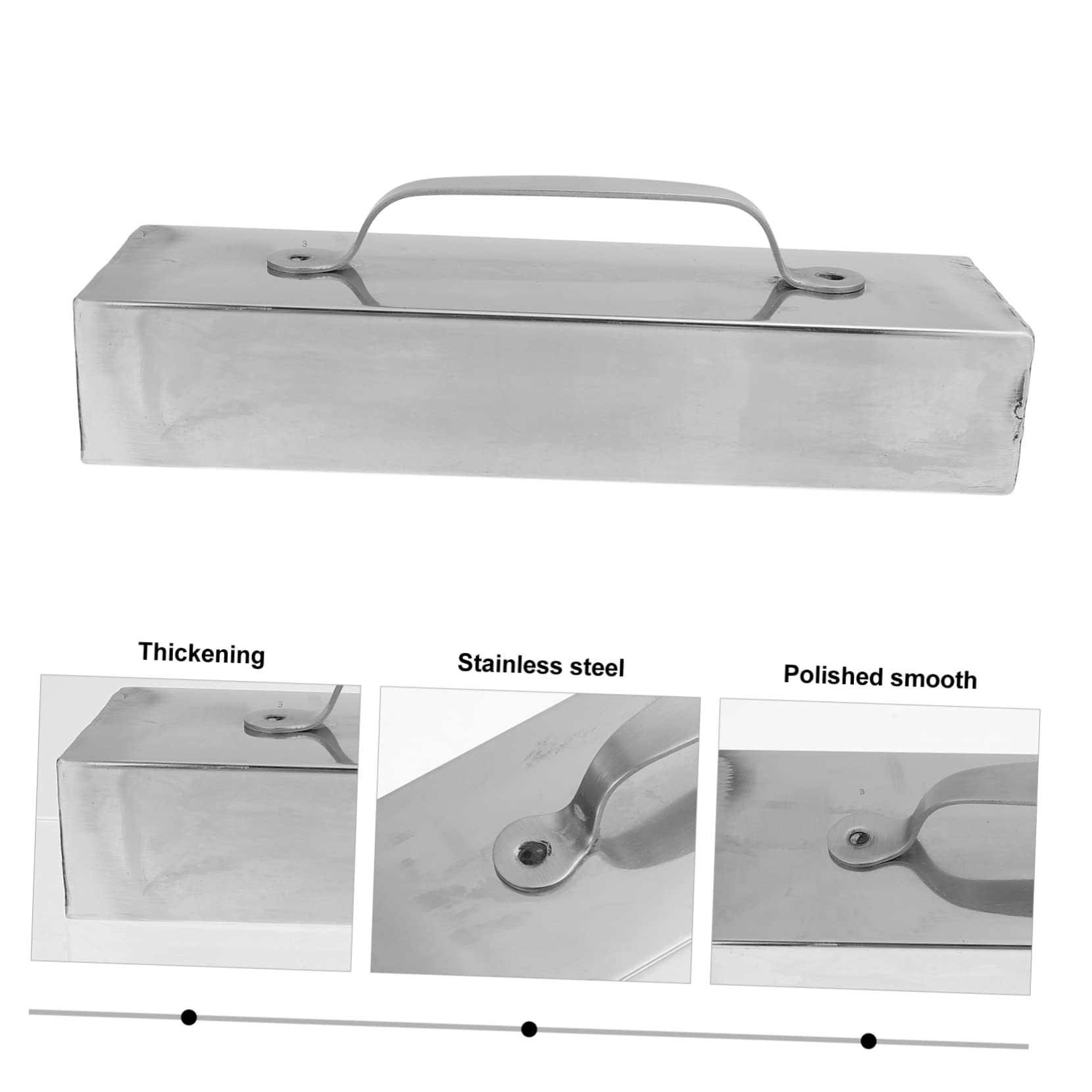 Homoyoyo Badajo de Sastre Acero Inoxidable Pequeño para Coser y Acolchados, Herramienta de Fijación Tela Reutilizable, Accesorio Costura para Confección, Uso Doméstico y Bricolaje, Manos
