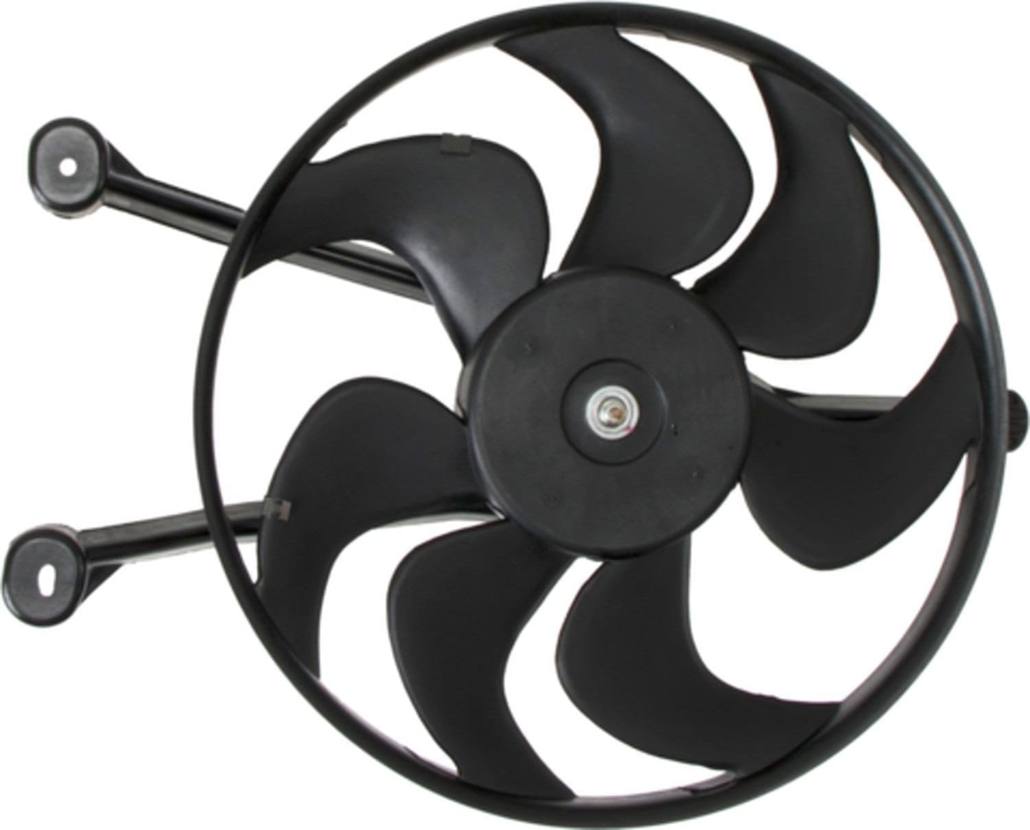 Replacement Left Engine Cooling Fan Assembly for 1989-1992, 1994-2000 Cadillac Allante, DeVille, Eldorado, Seville (4.9L V8)