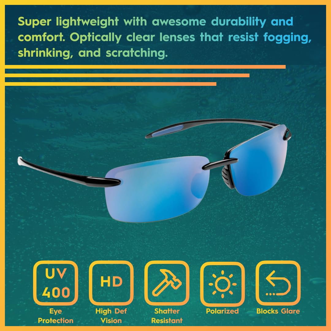 Flying Fisherman Cali Gafas de sol polarizadas con bloqueador UV AcuTint para pesca y deportes al aire libre