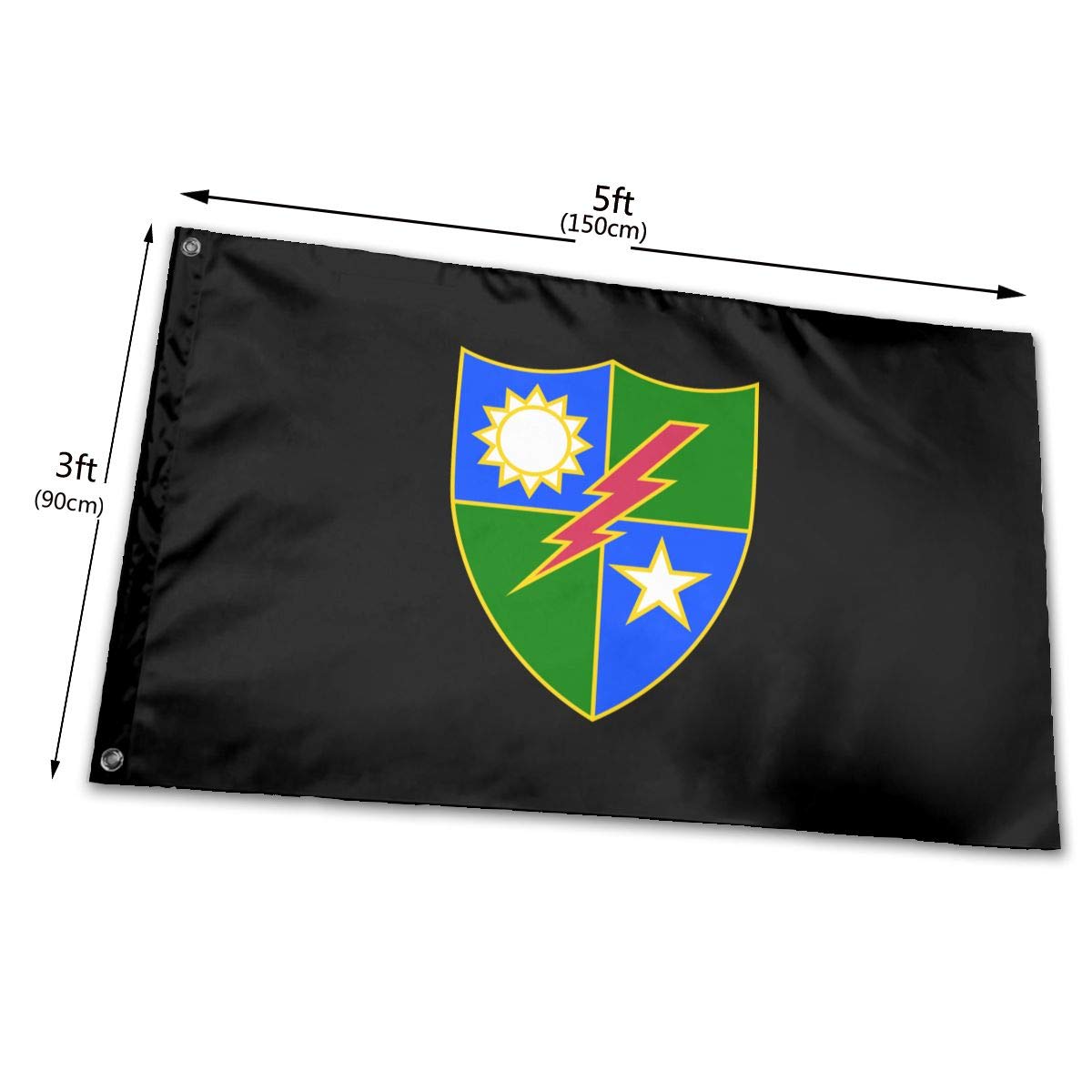 Snapklik.com : 75th Ranger Regiment Distinctive Unit Insignia 3x5 Foot ...