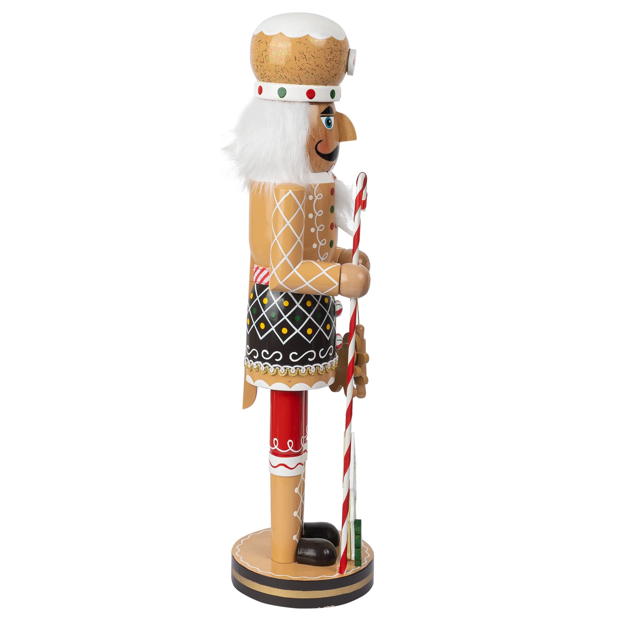 Figurines Casse-noisette En Bois Bonhomme En Pain D'épices Soldat Casse- Noisette Décorations De Noël Pour étagères De Noël Tables Décoration