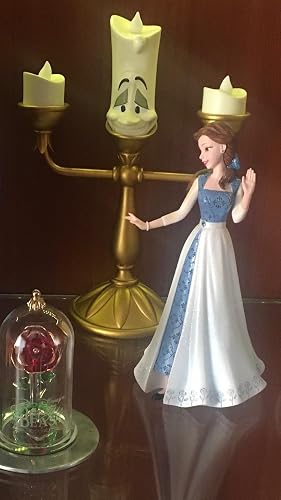 Amazon.co.jp: 美女と野獣 グッズ ベル ブルー ドレス フィギュア 飾り