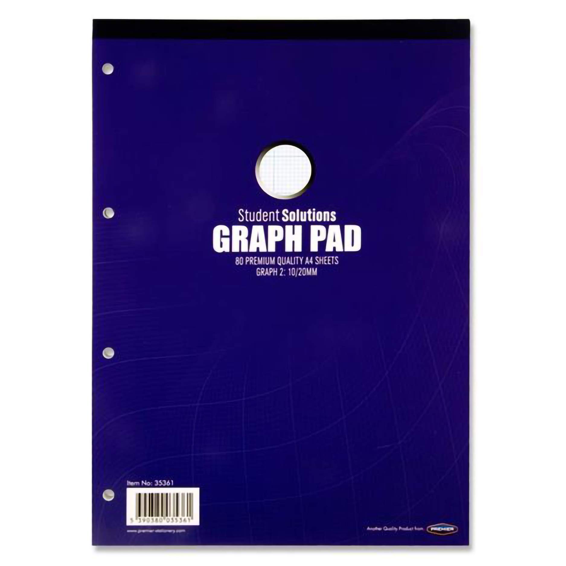 Premier Stationery S2835361 A4 Student Solutions Graph Pad