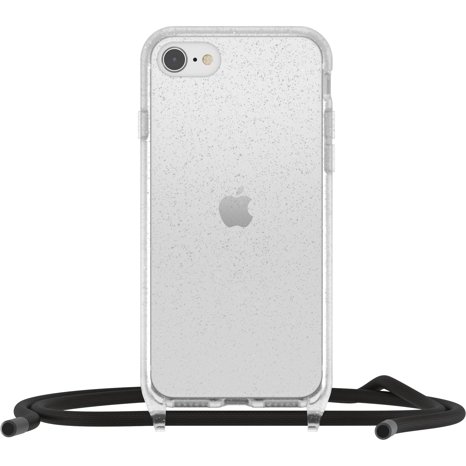OtterBox Cover React Necklace per iPhone 7/8/SE 2020/SE 2022, Custodia sottile, antishock con cordino a collana, adattabile e intercambiabile, testata MIL STD 810G, Stardust, Senza Retail Package