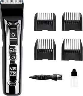 Zcozest Professional High-Power Hair Clipper for Men, Silent Motor Hair Trimmer, Digital Display, Adjustable Speed & Gear... Price In India